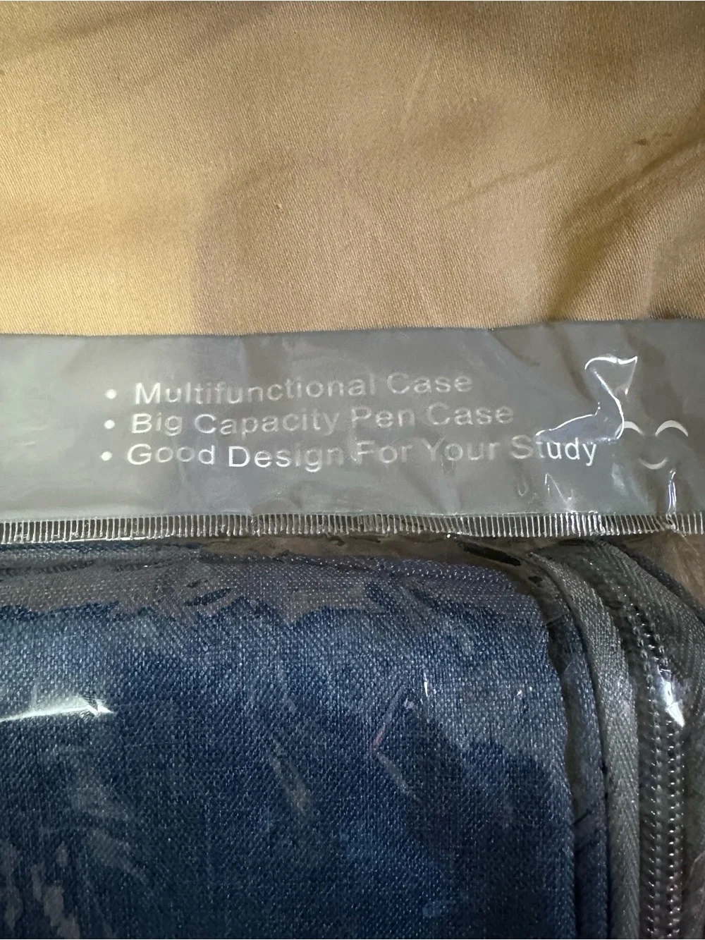 NWT Aiscool Blue Pencil, Pen, Stationary Case Organizer for School or Office